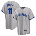 KC.Royals #11 Maikel Garcia Player Gray Home Replica product image 1