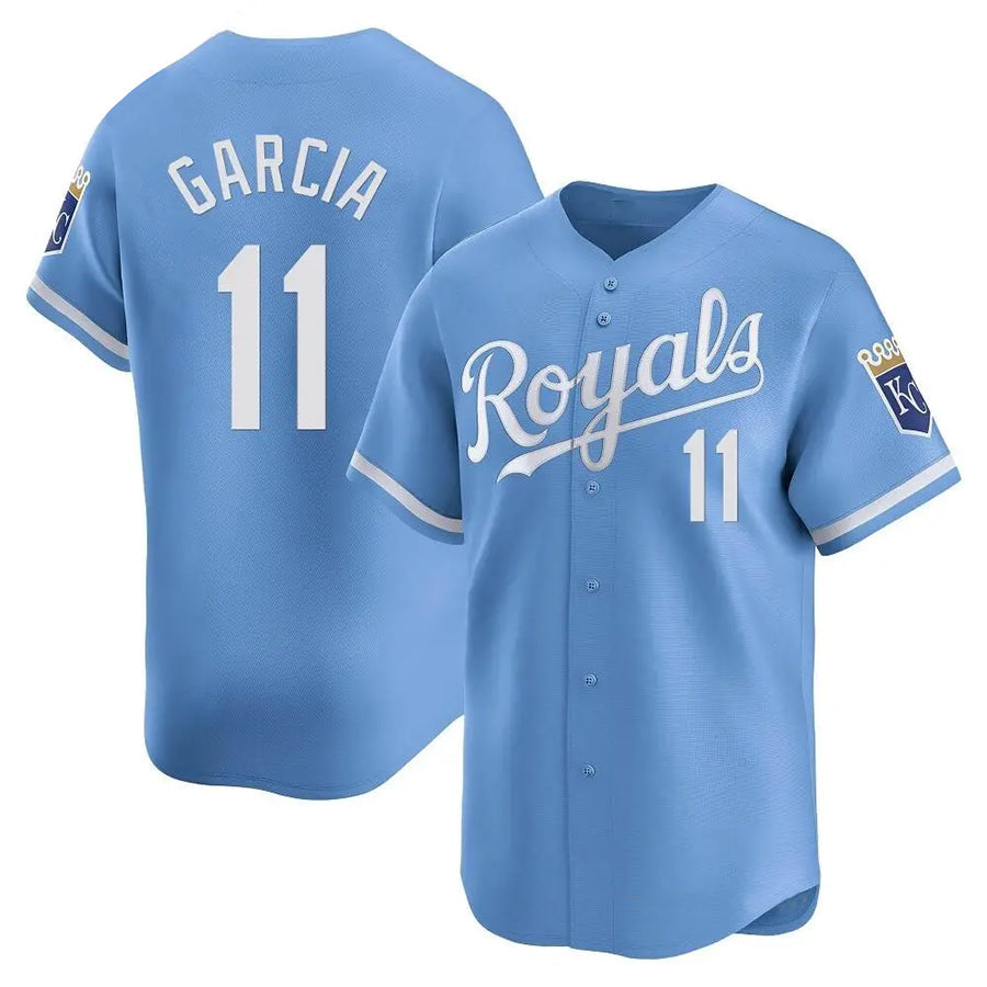 KC.Royals #11 Maikel Garcia Player Light Blue Home Limited product image 1
