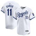 KC.Royals #11 Maikel Garcia Player White Home Limited product image 1