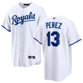 KC.Royals #13 Salvador Perez Player White Home Replica product image 1