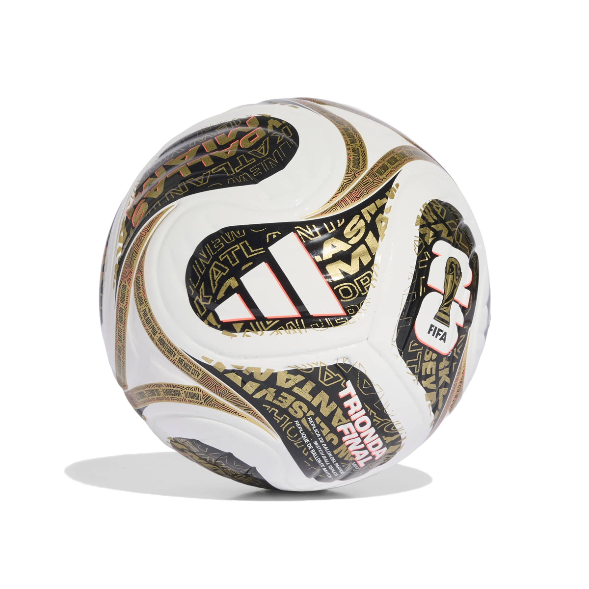 Adidas 2026 FIFA World Cup Trionda Finals Mini Soccer Ball product image 4, provided for visual reference and product detail