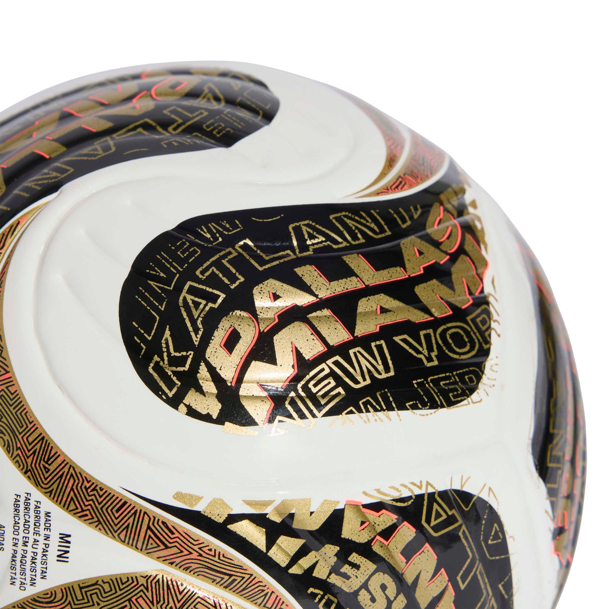 Adidas 2026 FIFA World Cup Trionda Finals Mini Soccer Ball product image 3, provided for visual reference and product detail
