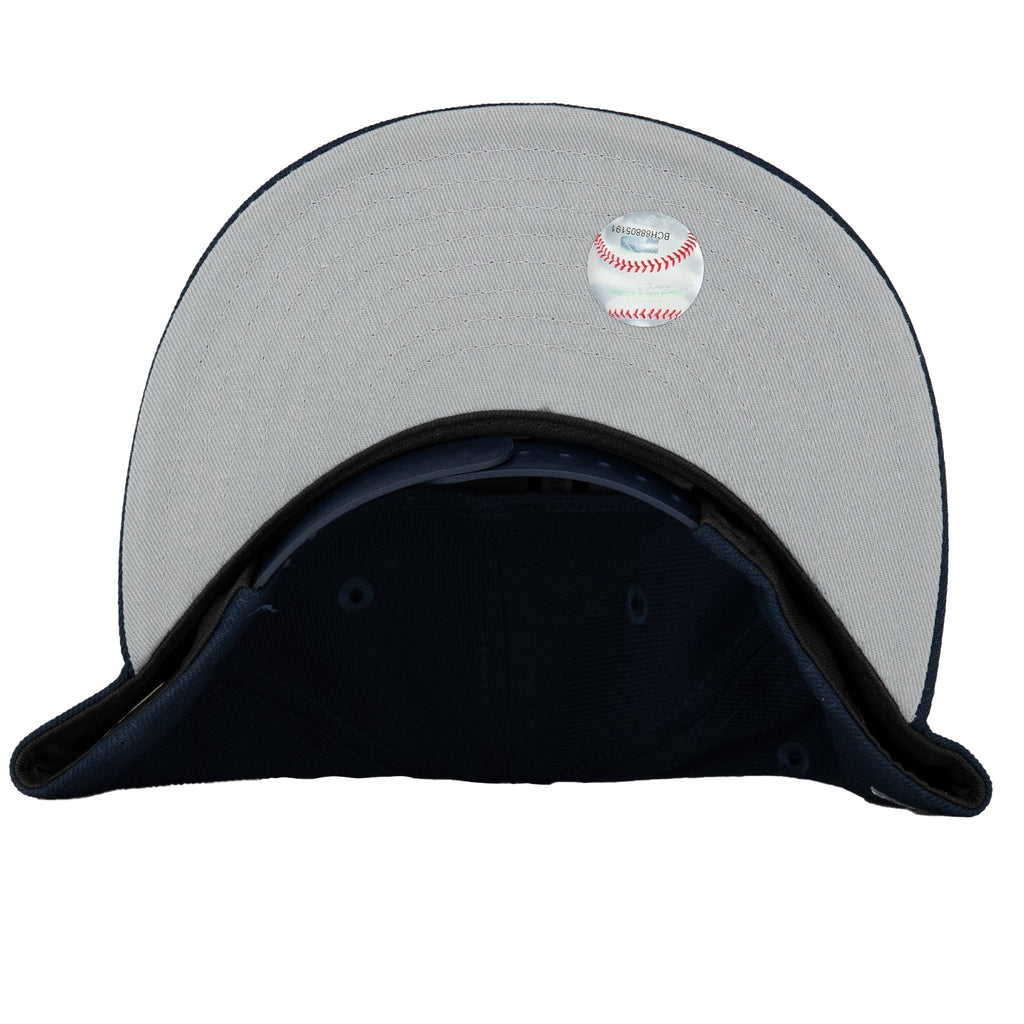 Chicago Cubs Youth Navy 1914 New Era 9FIFTY Snapback Hat product image 7, provided for visual reference and product detail