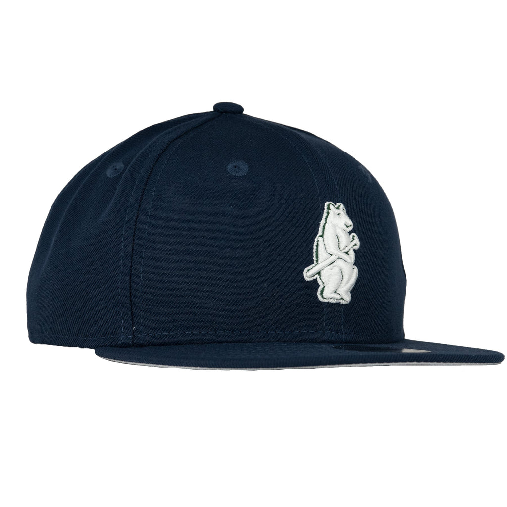 Chicago Cubs Youth Navy 1914 New Era 9FIFTY Snapback Hat product image 3, provided for visual reference and product detail