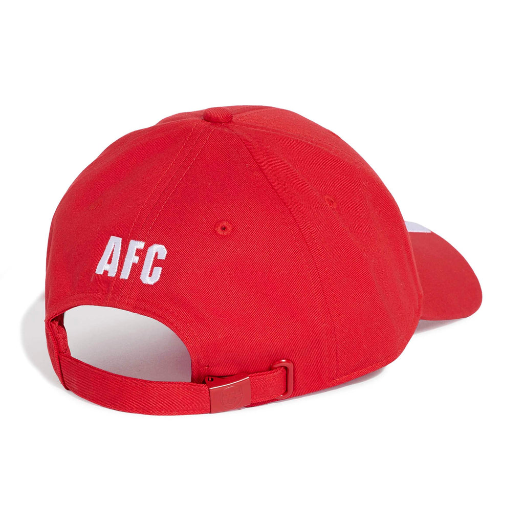 Arsenal FC EPL Adidas Men Red Adjustable Baseball Cap product image 2, provided for visual reference and product detail
