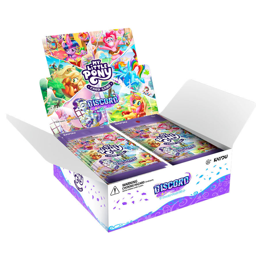 My Little Pony KAYOU Trading Card Game Discord Series 2 Booster Box product image 1, provided for visual reference and