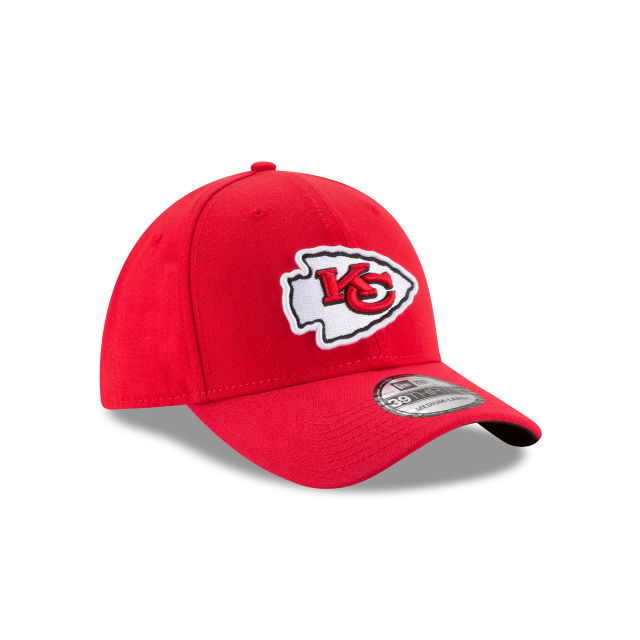 Kansas City Chiefs NFL New Era Men Red 39Thirty Team Classic Stretch Fit Hat product image 6, provided for visual reference