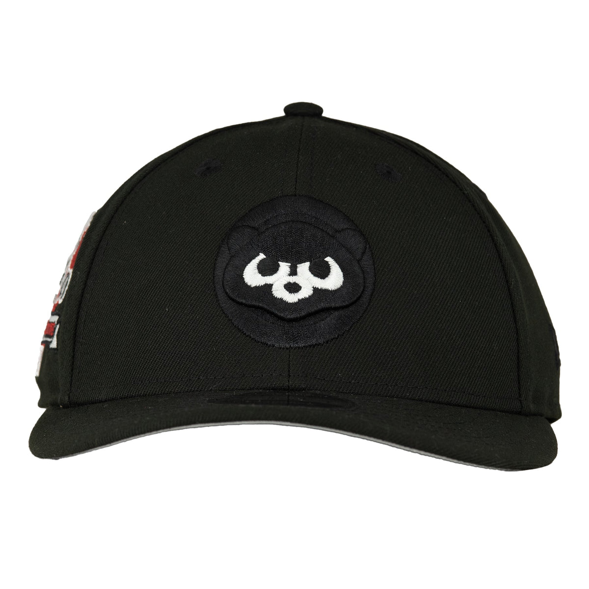 Chicgo Cubs Black Scream New Era 9FIFTY Snapback Hat product image 2, provided for visual reference and product detail review