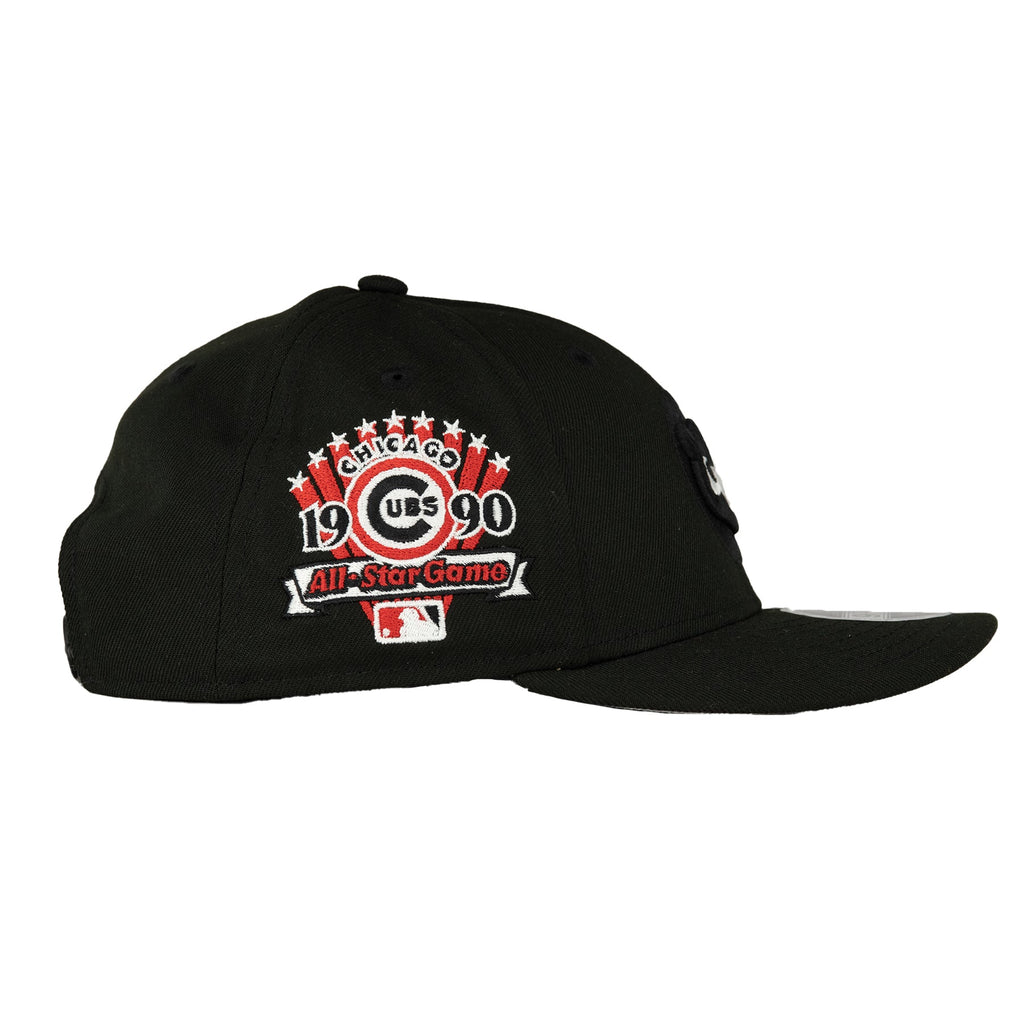 Chicgo Cubs Black Scream New Era 9FIFTY Snapback Hat product image 4, provided for visual reference and product detail review