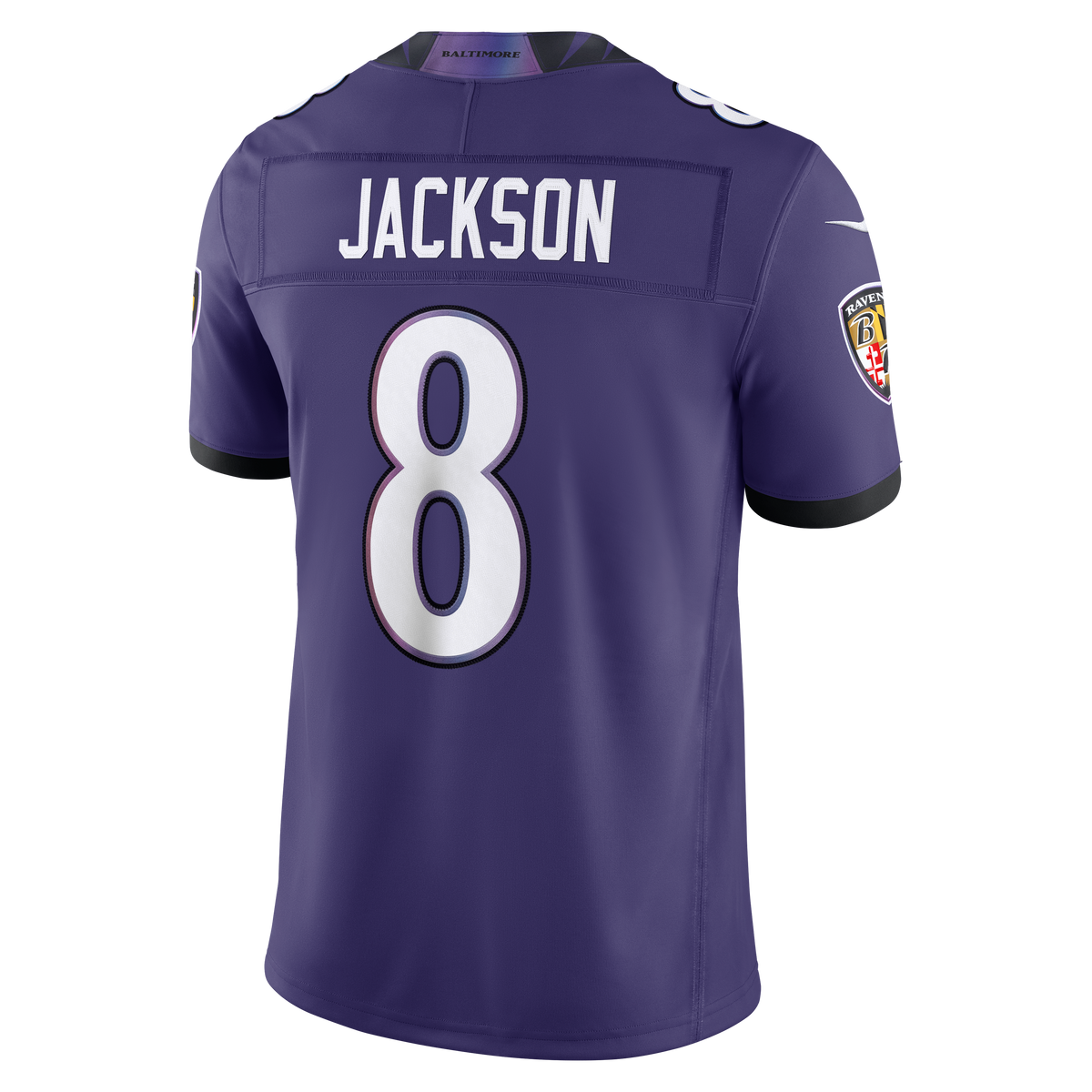 Lamar Jackson Baltimore Ravens NFL Nike Men Purple Vapor F.U.S.E. Limited Player Sewn Jersey product image 1, provided for