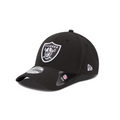 Las Vegas Raiders NFL New Era Men Black 39Thirty Team Classic Stretch Fit Hat product image 1, provided for visual reference