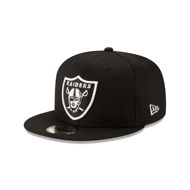 Las Vegas Raiders NFL New Era Men Black 9Fifty Basic Snapback product image 1, provided for visual reference and product