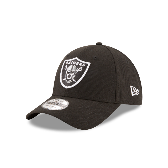 Las Vegas Raiders NFL New Era Men Black 9Forty The League Adjustable Hat product image 1, provided for visual reference and