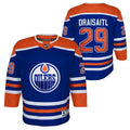 Leon Draisaitl Edmonton Oilers NHL Outerstuff Youth Home Premier Jersey product image 1, provided for visual reference and