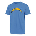 Los Angeles Chargers NFL 47 Brand Men Light Blue Primary Logo Fan T-Shirt product image 1, provided for visual reference and
