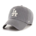 Los Angeles Dodgers MLB 47 Brand Men Dark Grey Clean Up Adjustable Hat product image 1, provided for visual reference and