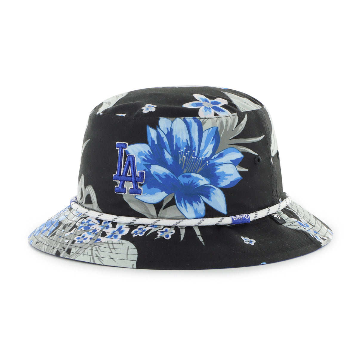 Los Angeles Dodgers MLB 47 Brand Men Dark Tropic Bucket Hat product image 1, provided for visual reference and product