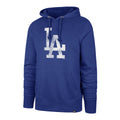 Los Angeles Dodgers MLB 47 Brand Men Royal Imprint Headline Pullover Hoodie product image 1, provided for visual reference