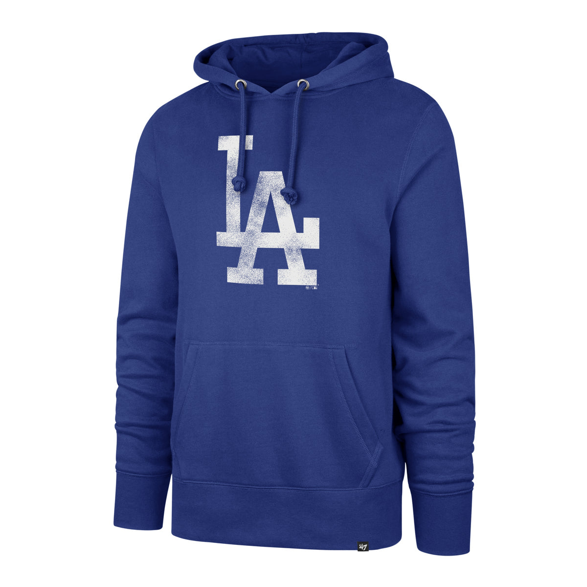 Los Angeles Dodgers MLB 47 Brand Men Royal Imprint Headline Pullover Hoodie product image 1, provided for visual reference