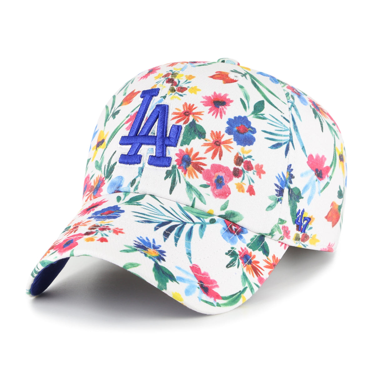 Los Angeles Dodgers MLB 47 Brand Women Highgrove Clean Up Adjustable Hat product image 1, provided for visual reference and
