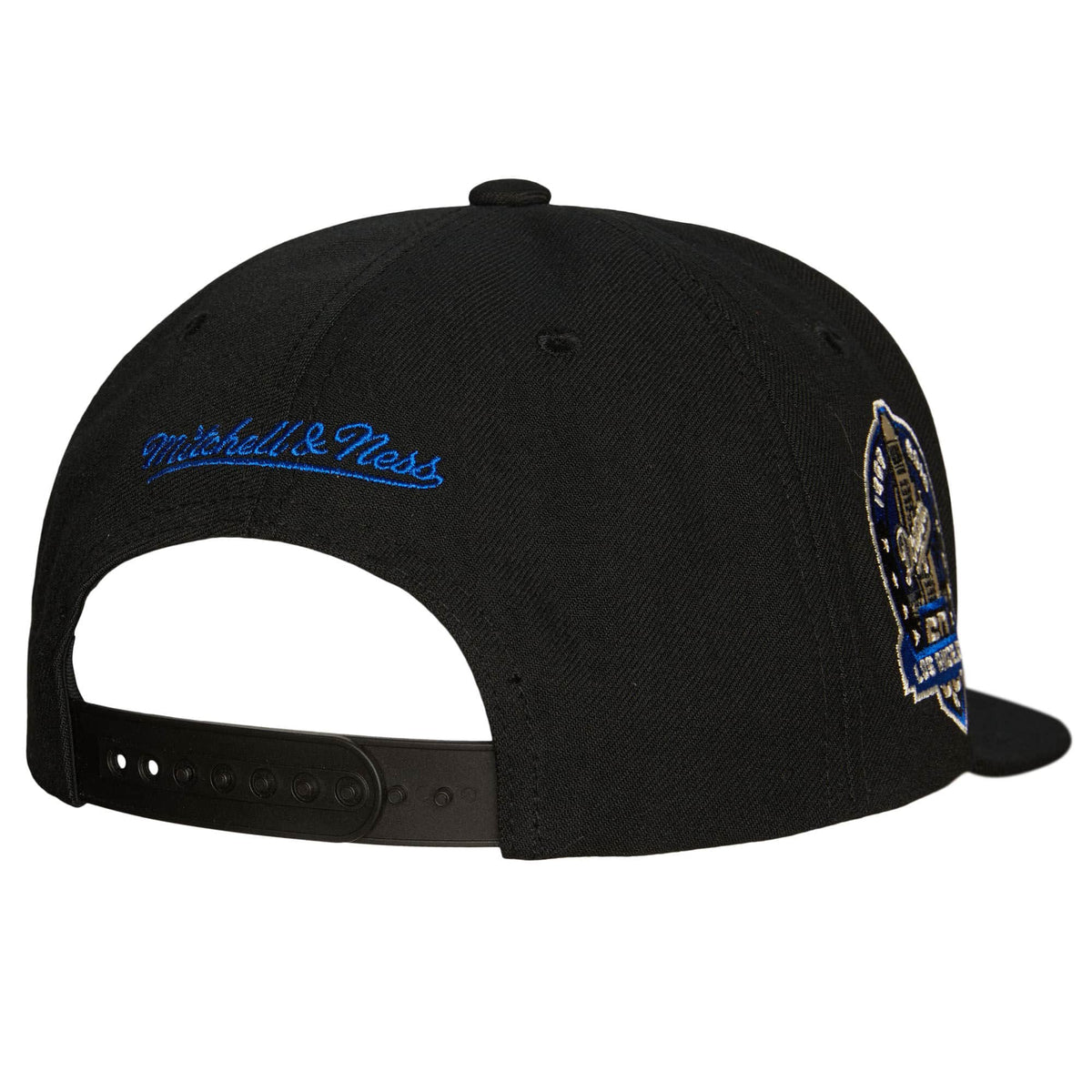Los Angeles Dodgers MLB Mitchell & Ness Men Black 60th Anniversary Snapback product image 2, provided for visual reference