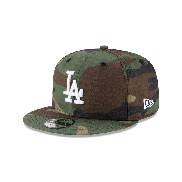Los Angeles Dodgers MLB New Era Men 9Fifty Camo Basic Snapback product image 1, provided for visual reference and product