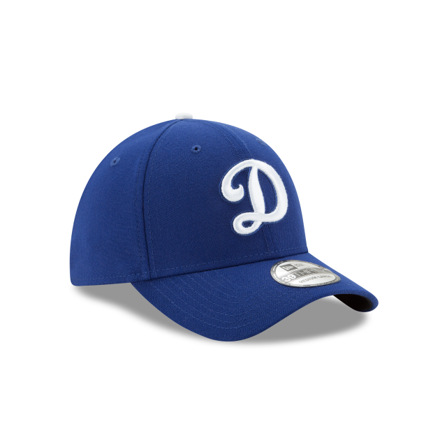 Los Angeles Dodgers MLB New Era Men Royal 39Thirty D Logo Team Classic Stretch Fit Hat product image 6, provided for visual
