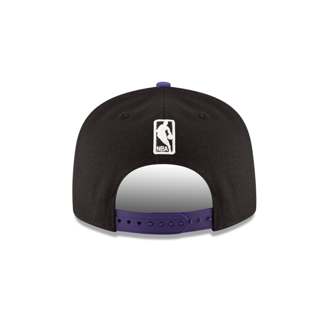 Los Angeles Lakers NBA New Era Men Black/Purple 9Fifty Two Tone Snapback product image 2, provided for visual reference and