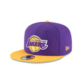 Los Angeles Lakers NBA New Era Men Purple/Yellow 9Fifty Two Tone Snapback product image 1, provided for visual reference and