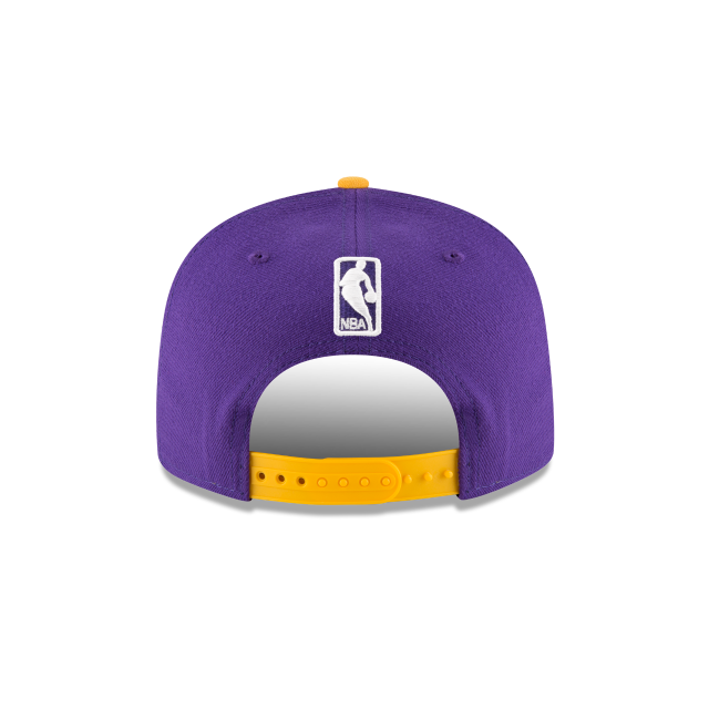 Los Angeles Lakers NBA New Era Men Purple/Yellow 9Fifty Two Tone Snapback product image 2, provided for visual reference and