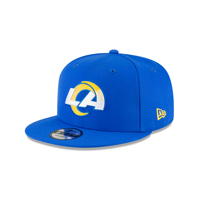 Los Angeles Rams NFL New Era Men Blue 9Fifty Basic Snapback product image 1, provided for visual reference and product