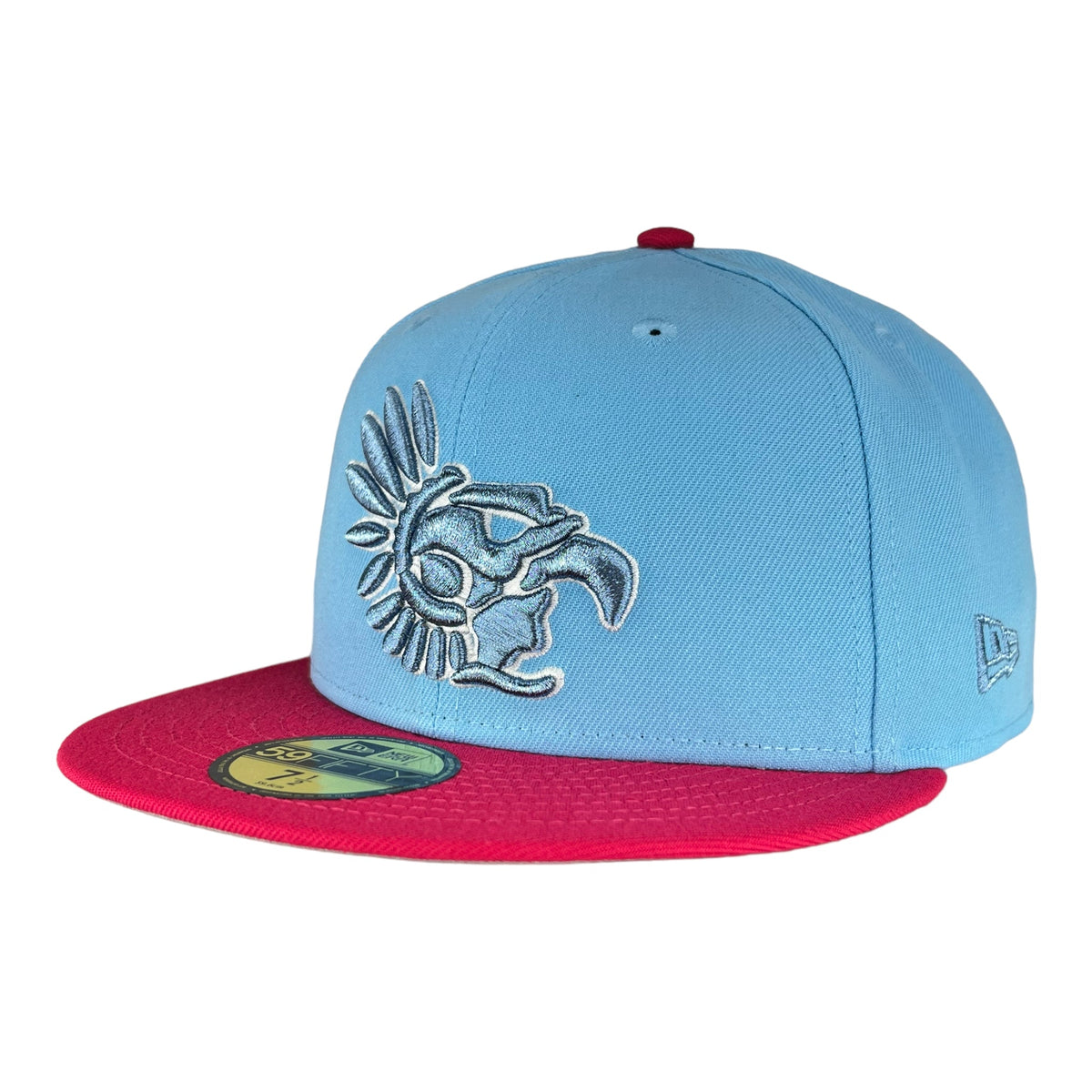Mexico Dos Bright Rose New Era 59FIFTY Fitted Hat product image 3, provided for visual reference and product detail review
