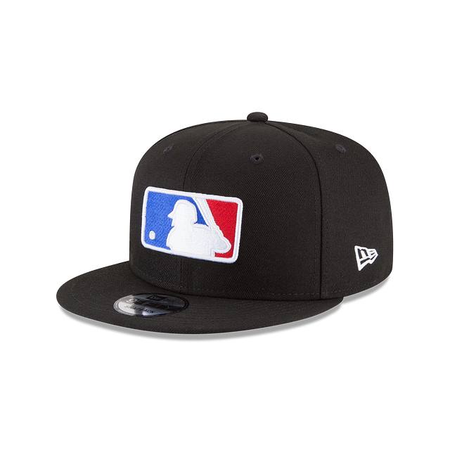 MLB Batterman Logo New Era Men Black 9Fifty Basic Snapback product image 1, provided for visual reference and product detail