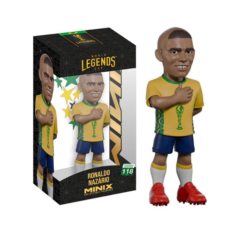 Ronaldo Nazario Brazil Team FIFA Minix 2026 World Cup Legends Collectible Football Figurines #118 product image 1, provided