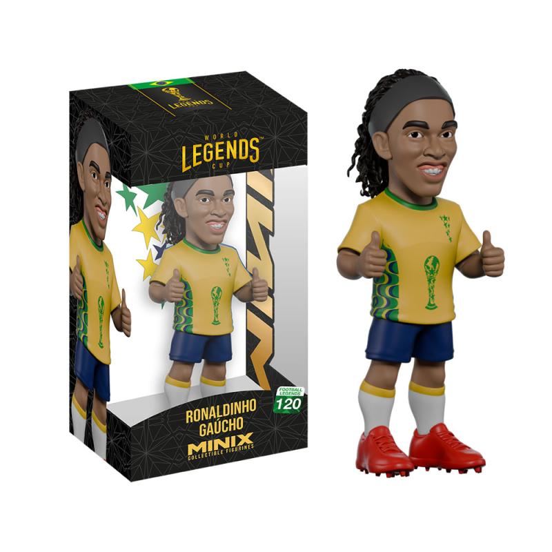 Ronaldinho Gaucho Brazil Team FIFA Minix 2026 World Cup Legends Collectible Football Figurines #120 product image 1,