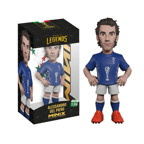 Alessandro Del Piero Italy National Team FIFA Minix 2026 World Cup Legends Collectible Football Figurines #139 product image