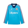 Manchester City FC EPL Puma Men Light Blue 2026/27 King Relaxed Long-Sleeve Jersey product image 1, provided for visual