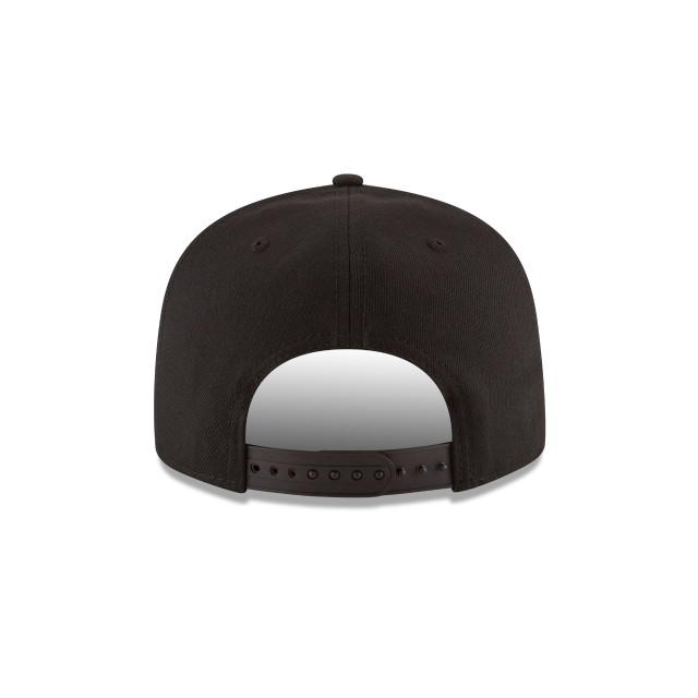 Memphis Grizzlies NBA New Era Men Black/White 9Fifty Basic Snapback product image 2, provided for visual reference and