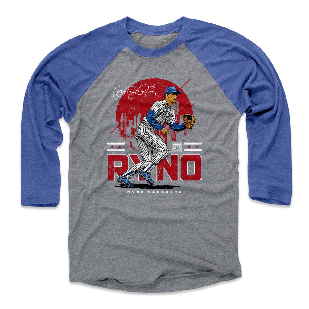 Ryne Sandberg Chicago Skyline WHT product image 1, provided for visual reference and product detail review