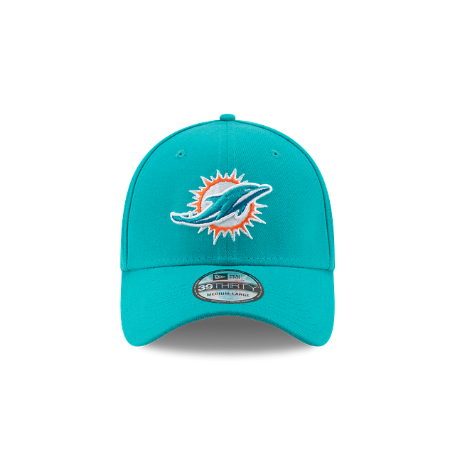 Miami Dolphins NFL New Era Men Teal Breeze 39Thirty Team Classic Stretch Fit Hat product image 1, provided for visual