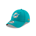 Miami Dolphins NFL New Era Men Teal Breeze 9Forty The League Adjustable Hat product image 1, provided for visual reference