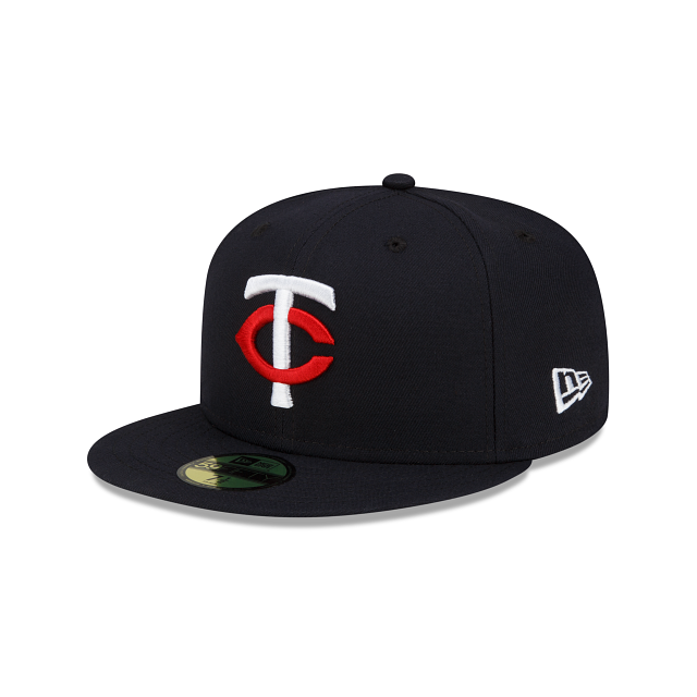 Minnesota Twins MLB New Era Men Navy 59Fifty Authentic Collection Home Fitted Hat product image 1, provided for visual