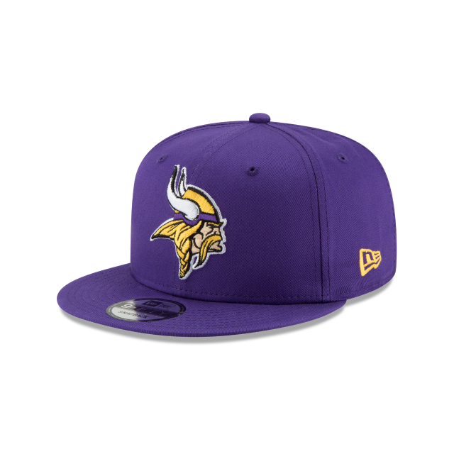 Minnesota Vikings NFL New Era Men True Purple 9Fifty Basic Snapback product image 1, provided for visual reference and