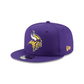 Minnesota Vikings NFL New Era Men True Purple 9Fifty Basic Snapback product image 1, provided for visual reference and