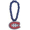 Montreal Canadiens NHL FanFave FanChain Royal Blue Chain Necklace product image 1, provided for visual reference and product