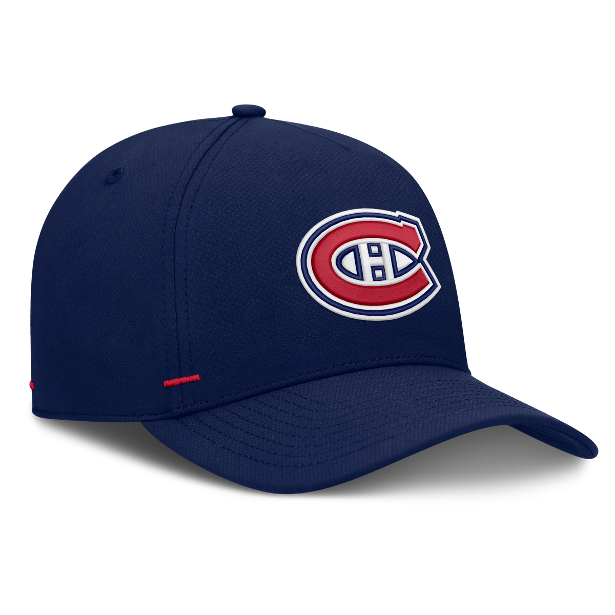 Montreal Canadiens NHL Fanatics Branded Men Navy Authentic Pro Rink Woven A-Frame Snapback product image 4, provided for