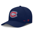 Montreal Canadiens NHL Fanatics Branded Men Navy Authentic Pro Rink Woven A-Frame Snapback product image 1, provided for