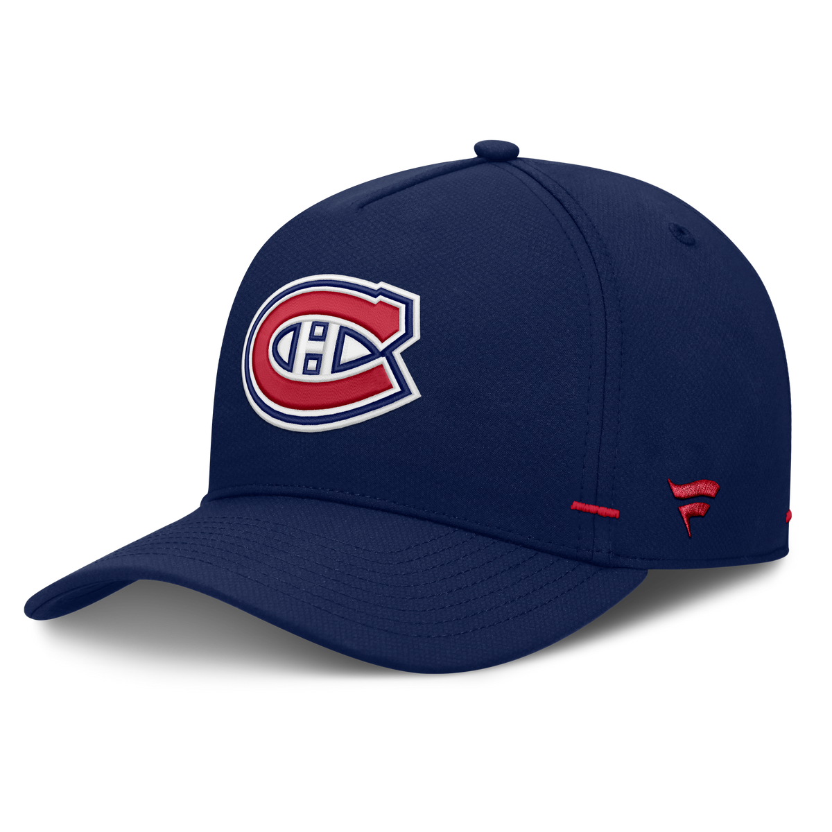 Montreal Canadiens NHL Fanatics Branded Men Navy Authentic Pro Rink Woven A-Frame Snapback product image 1, provided for