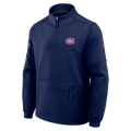 Montreal Canadiens NHL Fanatics Branded Men Navy 2026 Authentic Pro Rink 1/4 Zip Fleece Jacket product image 1, provided for