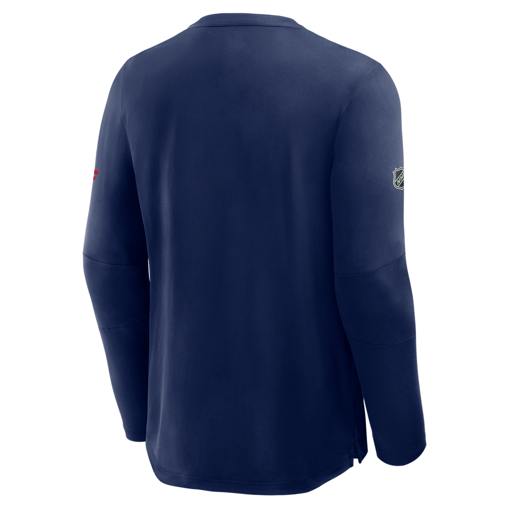 Montreal Canadiens NHL Fanatics Branded Men Navy 2026 Authentic Pro Rink Tech Long-sleeve Shirt product image 2, provided